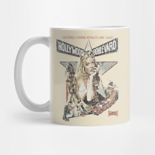 Hollywood Boulevard Vintage Cracked Mug